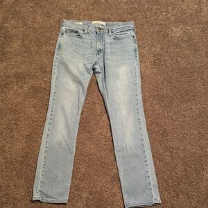 Hollister Light Blue Skinny Fit Jeans